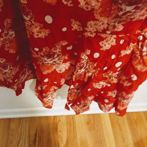 NWT La Maison Talulah Florence midi ruffle dress xl - Picture 5 of 5